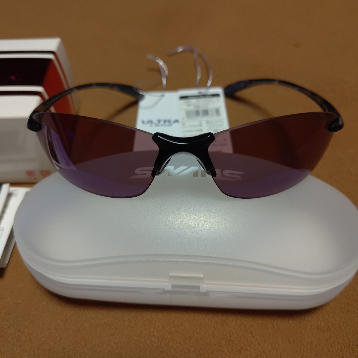 ◇SWANS:偏光レンズAirless-Leaf fit　ULTRA LENS for DRIVINGモデル:SALF-0170 SMK Airless-Leaf fit ULTRA LENS for DRIVINGモデル [SALF-0170 CSK