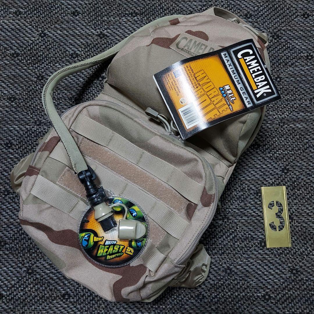 ★米軍放出★ CAMELBAK 3C迷彩 デッドストック 1番 英軍放出キャメルバックVIPERハイドレーションパック ウッド