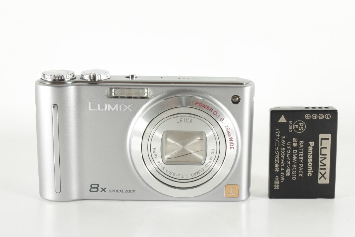 【箱説付き】 Panasonic デジカメ LUMIX DMC-ZX1 シルバー Panasonic Lumix DMC-ZX1 Digital Camera *Japanese Version