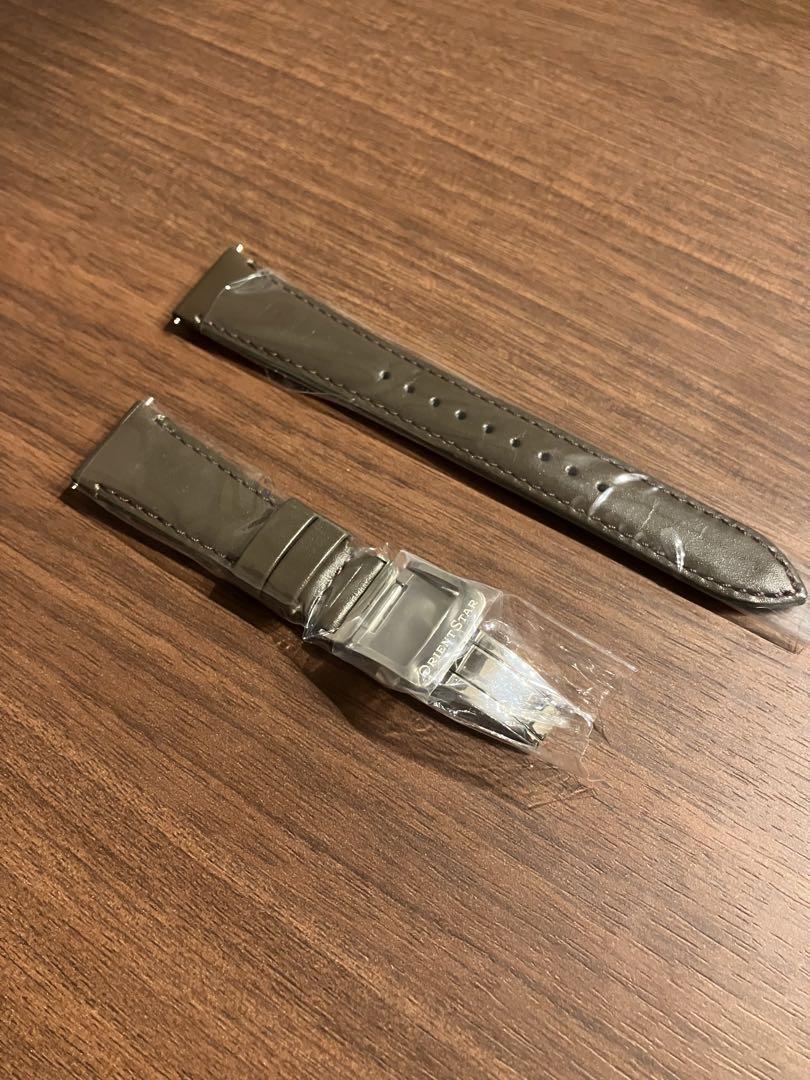 ORIENT STAR　オリエントスター　レザーベルト　20mm　Dバックル Orient オリエント 純正 20mm 腕時計ベルト オリエントスター