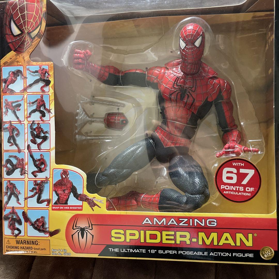 トイビズ　スパイダーマン2 18インチ　アメイジング　スパイダーマン　フィギュア トイビズ アメイジング スパイダーマン 18インチ アクション