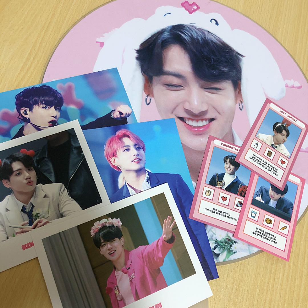BTS グク うちわ ジョングク（BTS アンカバ JUNGKOOK ジョングク