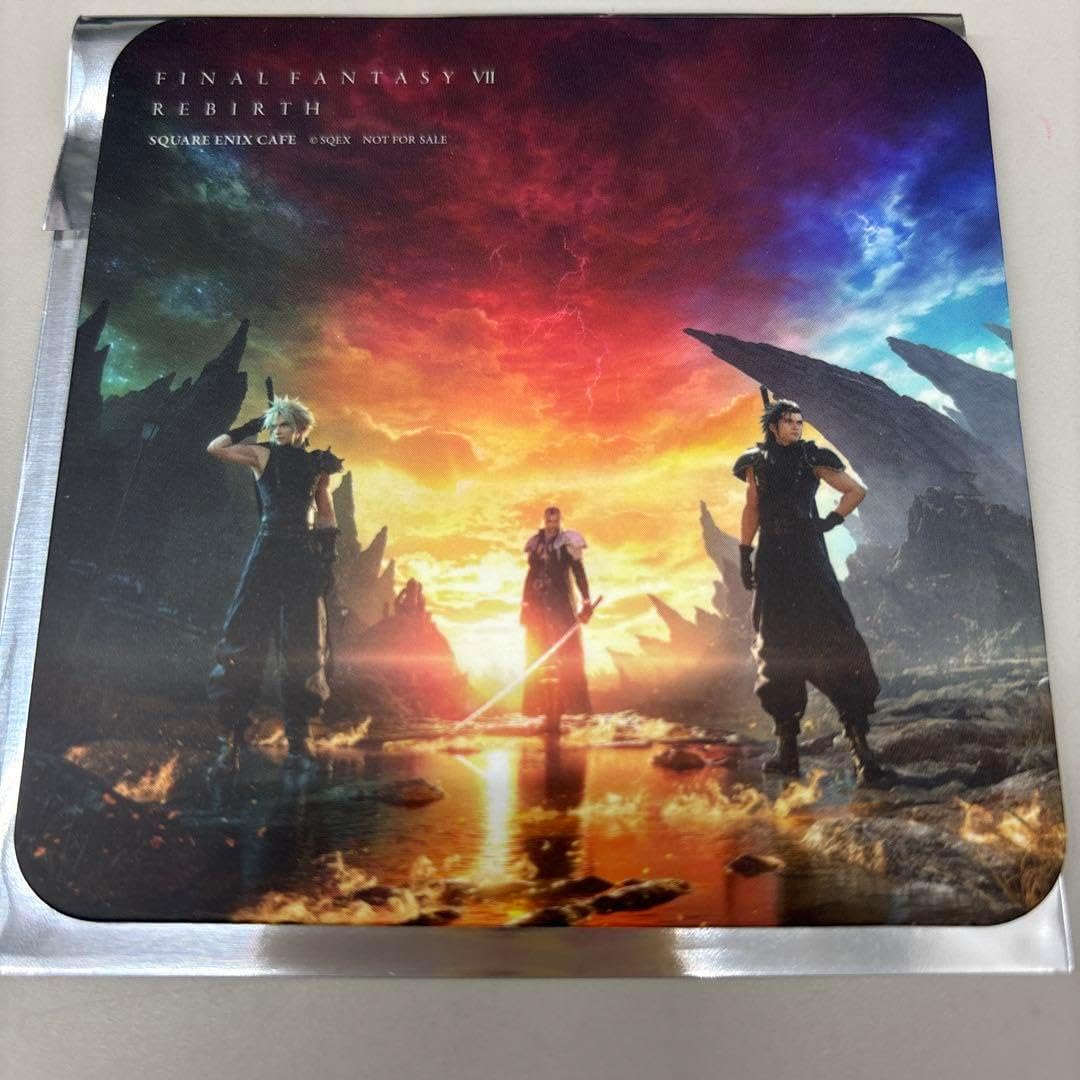 セフィロス 25th コースター スクエニカフェ アルトニア FF7 特典