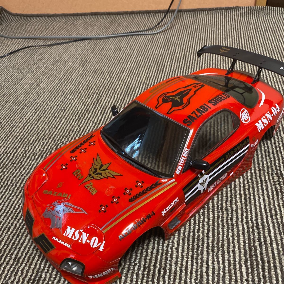 ラジコン ボディ 塗装済み ABCホビー RX-7 A-SPEC（再生産】1/10