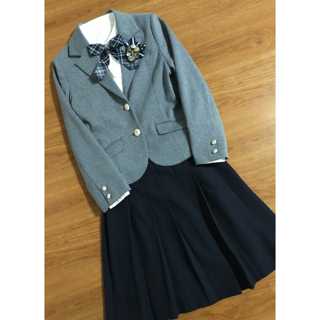 ポンポネット 150,160 フォーマル 中学 お受験 卒服 面接 5点