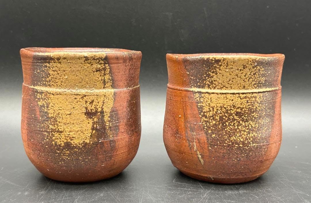 ぐい呑 岡田輝 ～ 備前焼と伊賀焼の専門店 つぼ万 有名作家作品