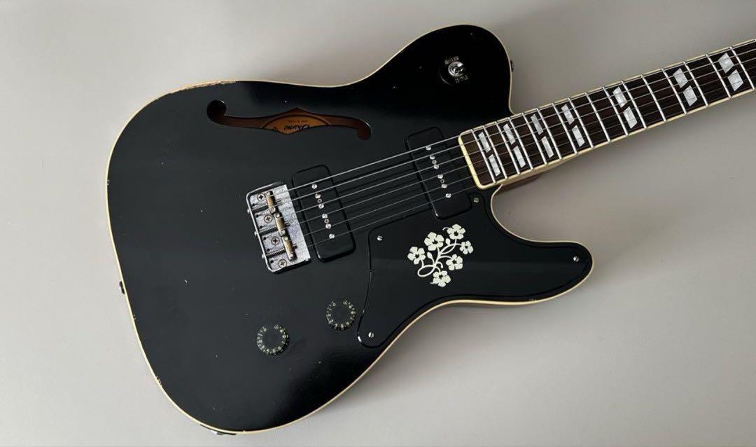 Bruno Guitars TN-295 Black 白花 エレキギター Bruno Guitars TN-295 Black 白花 エレキギター（mukuchi on X