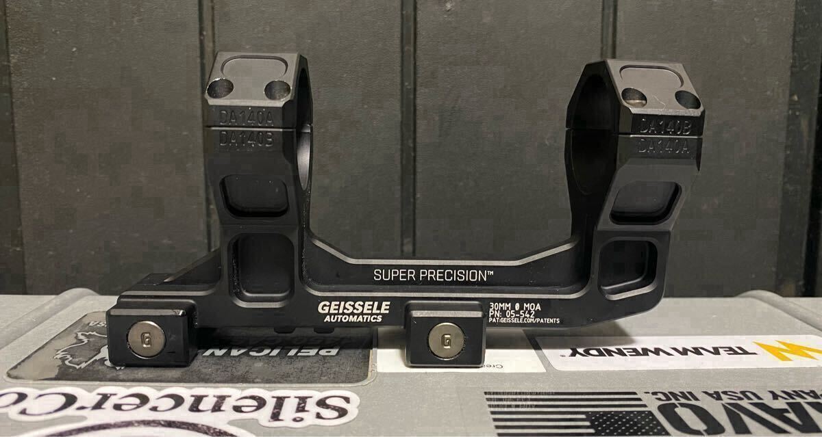 【実物】GEISSELE スコープマウント 30mm 05-542 GEISSELE】Super Precision Scope Mount 30mm, for AR-15