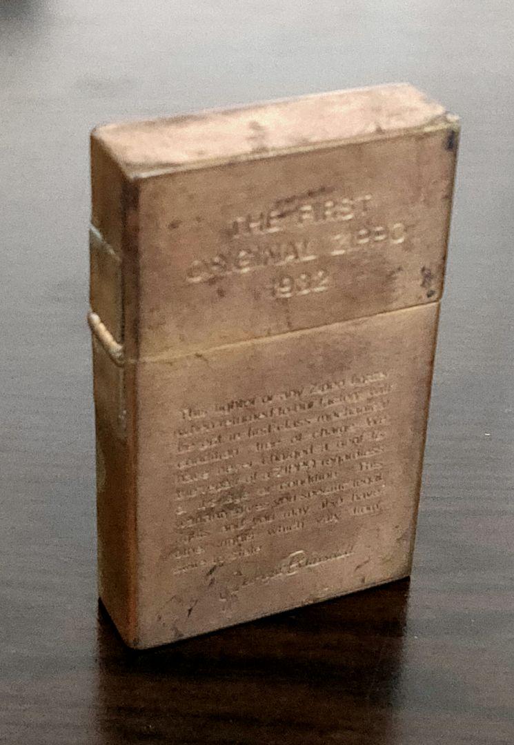 THE FIRST ORIGINAL ZIPPO 1932 アメリカ製 ライター Zippo Lighter 1932 Replica Original 