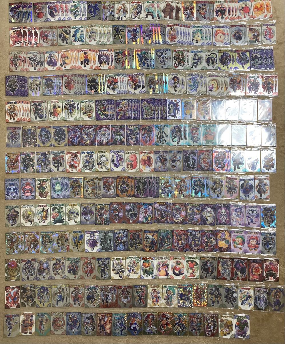 神羅万象　セミコンプ　約315枚。 神羅万象チョコ カード 未開封315枚 初期 （神羅万象チョコ流星