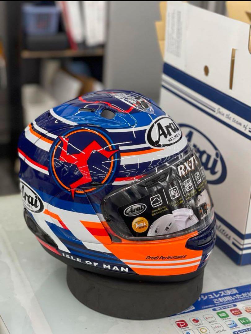 ARAI RX-7X IOM TT 2024 限定 Sサイズ（Arai Size L Motorcycle
