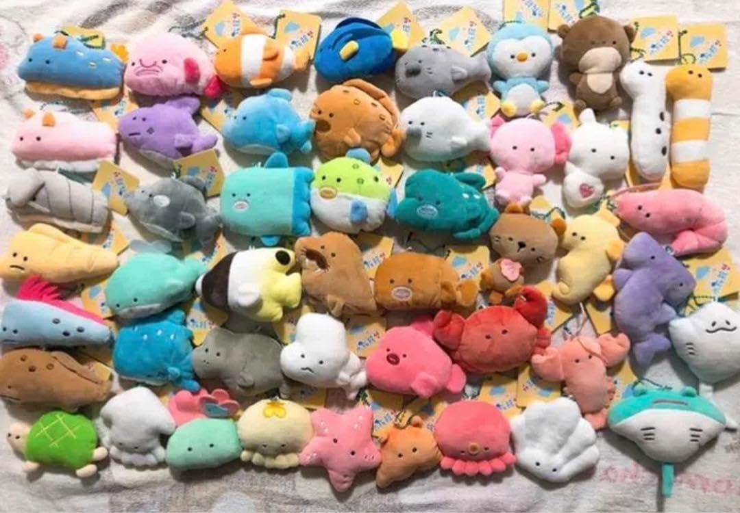 つぶらな瞳の水族館　全48種類50個　コンプリート yell 初期 2月13日 つぶらな瞳の水族館 公式Twitter開設 1周年！「つぶらな