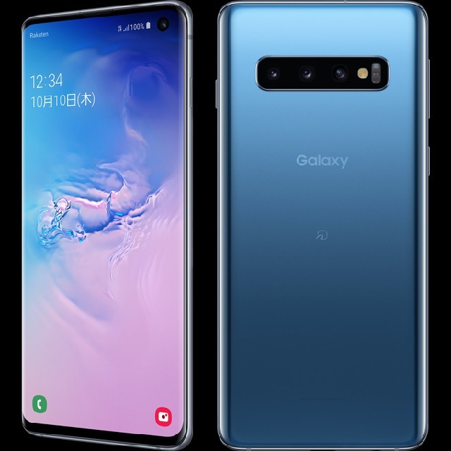 【美品】 Samsung Galaxy S10 SIMフリー ムスビー｜SIMフリー Galaxy S10 Dual-SIM SM-G9730 128GB 良品
