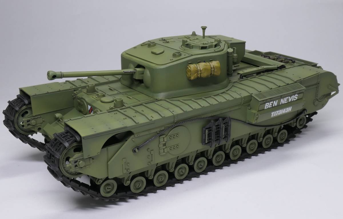 プラモデル　1/35  チャーチル歩兵戦車 Mk.4 [AF35154] 1/35 チャーチル歩兵戦車 Mk.IV (鋳造砲塔型) | HLJ.co.jp