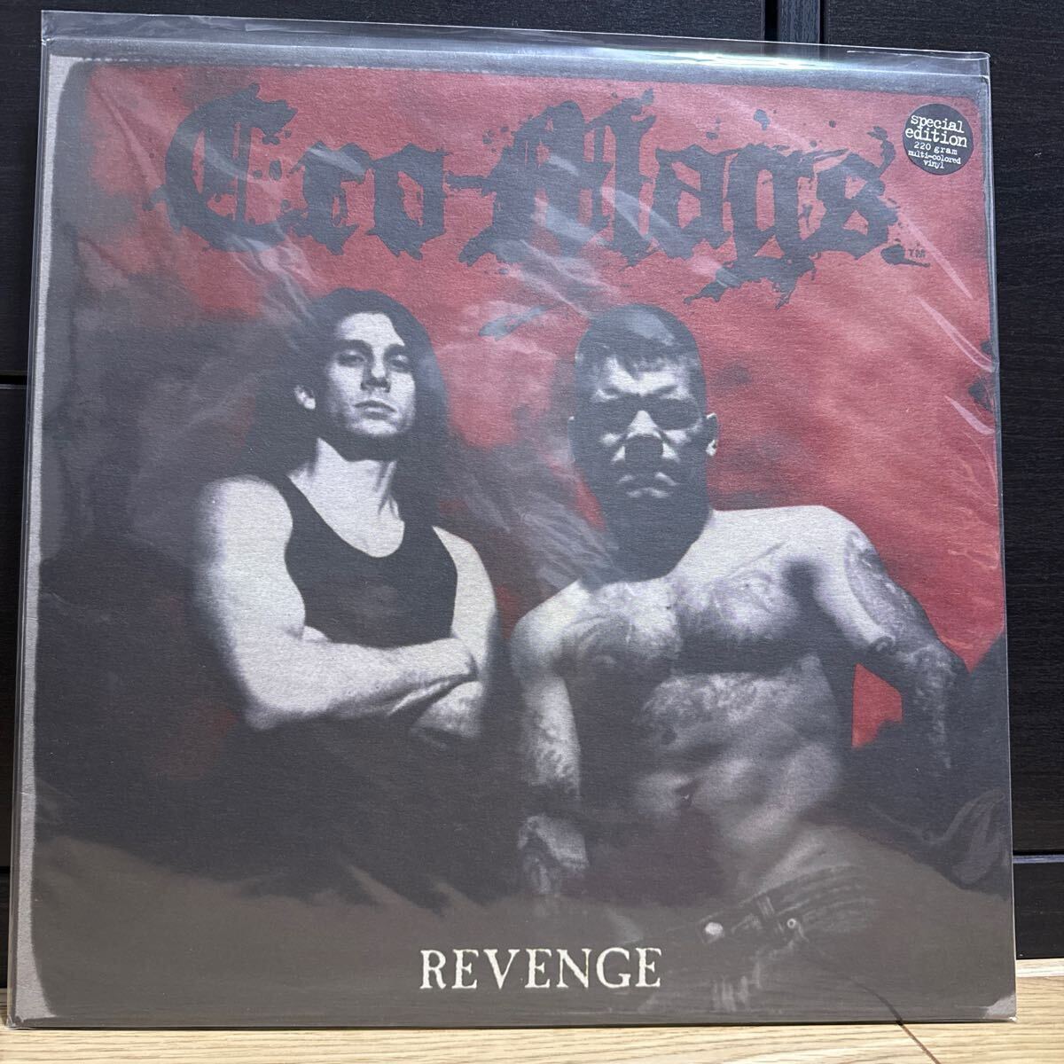 Cro-Mags クロマグス Revenge LPレコード 赤白スプラッター Cro-Mags Revenge LP レコード NYHC レア レッド&ホワイト