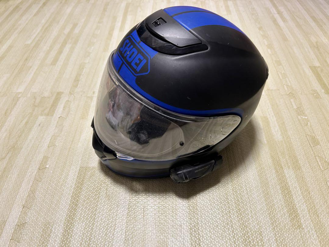 SHOEI フルフェイスヘルメット 黒・青 （ヤマハファクトリー