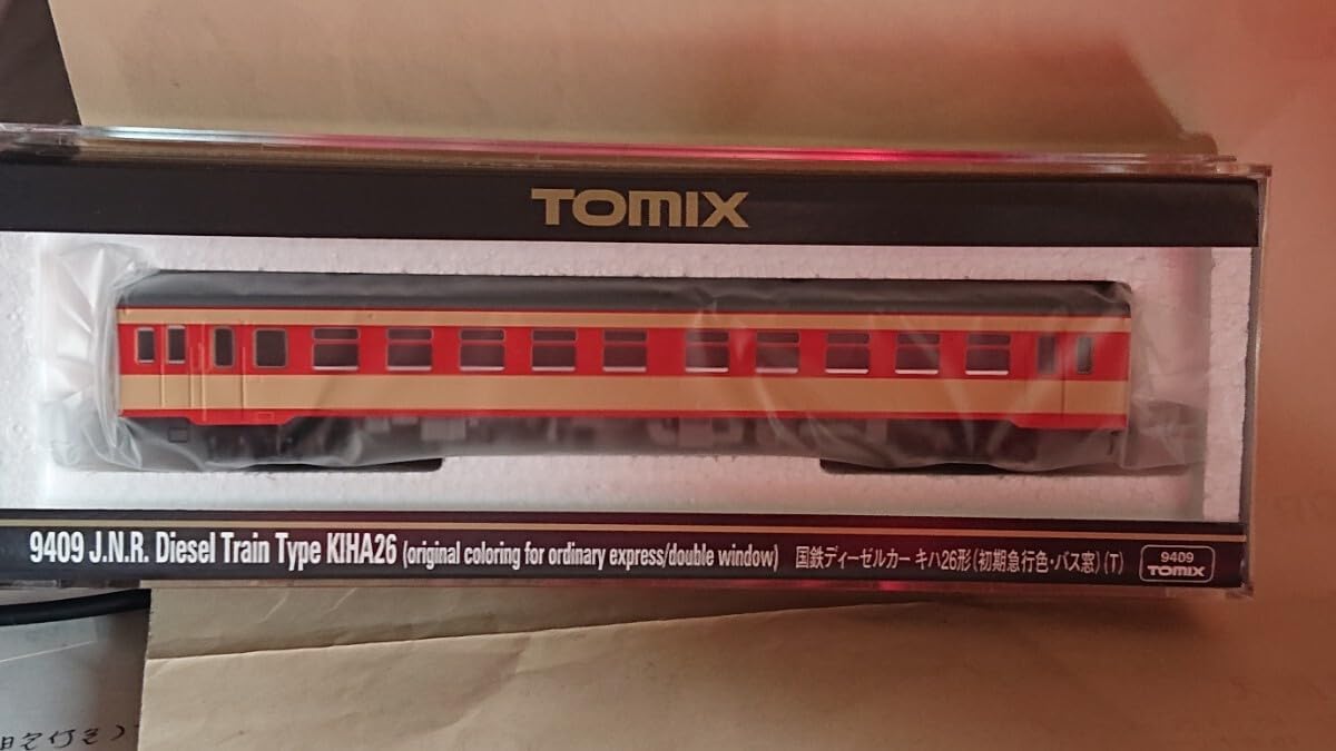 TOMIXキハ26初期急行色バス窓T9409 （国鉄 キハ55形