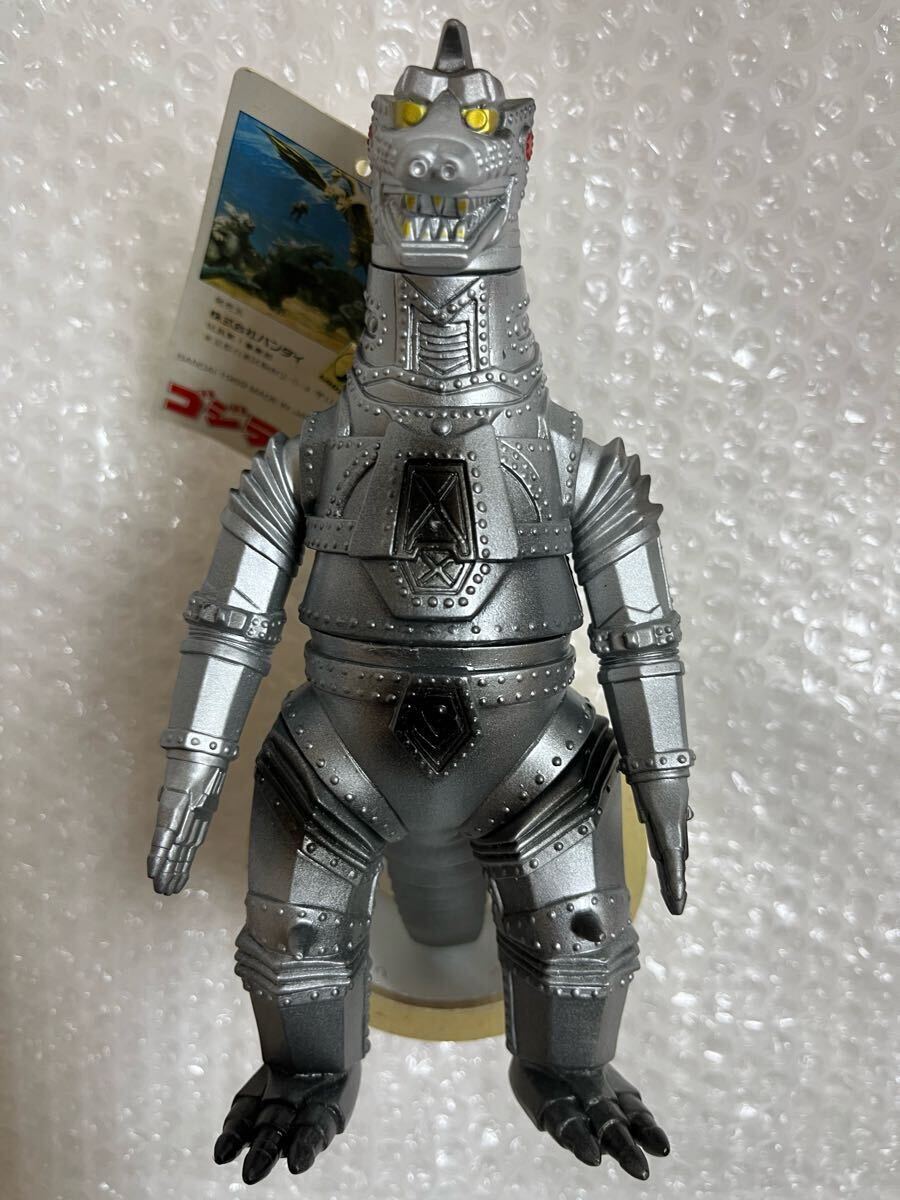 バンダイ メカゴジラ ソフビ タグ付き タグ1989 旧ムービー