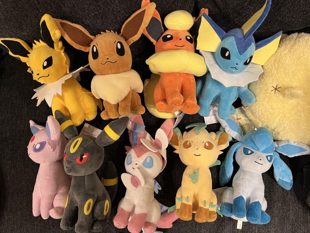 ポケモン　ブイズぬいぐるみ　９体セット ポケモン ぬいぐるみ イーブイと進化系 9体セット - メルカリ