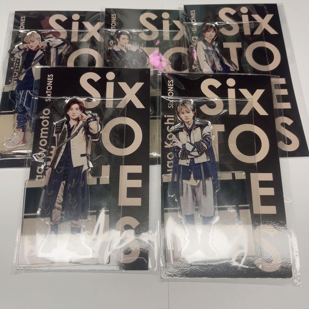 SixTONES 田中樹　ジェシー　森本慎太郎　髙地優吾　アクリルスタンド ストーリー ． #SixTONES #Jesse #Juri #Taiga #Yugo #Shintaro