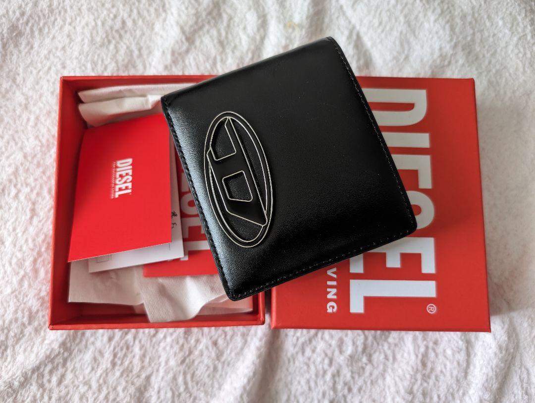44 極美品　DIESEL ディーゼル　折り財布　二つ折り財布 DIESEL - DIESEL 財布 二つ折り MONOGRAM ラウンドジップ PI-ZIP