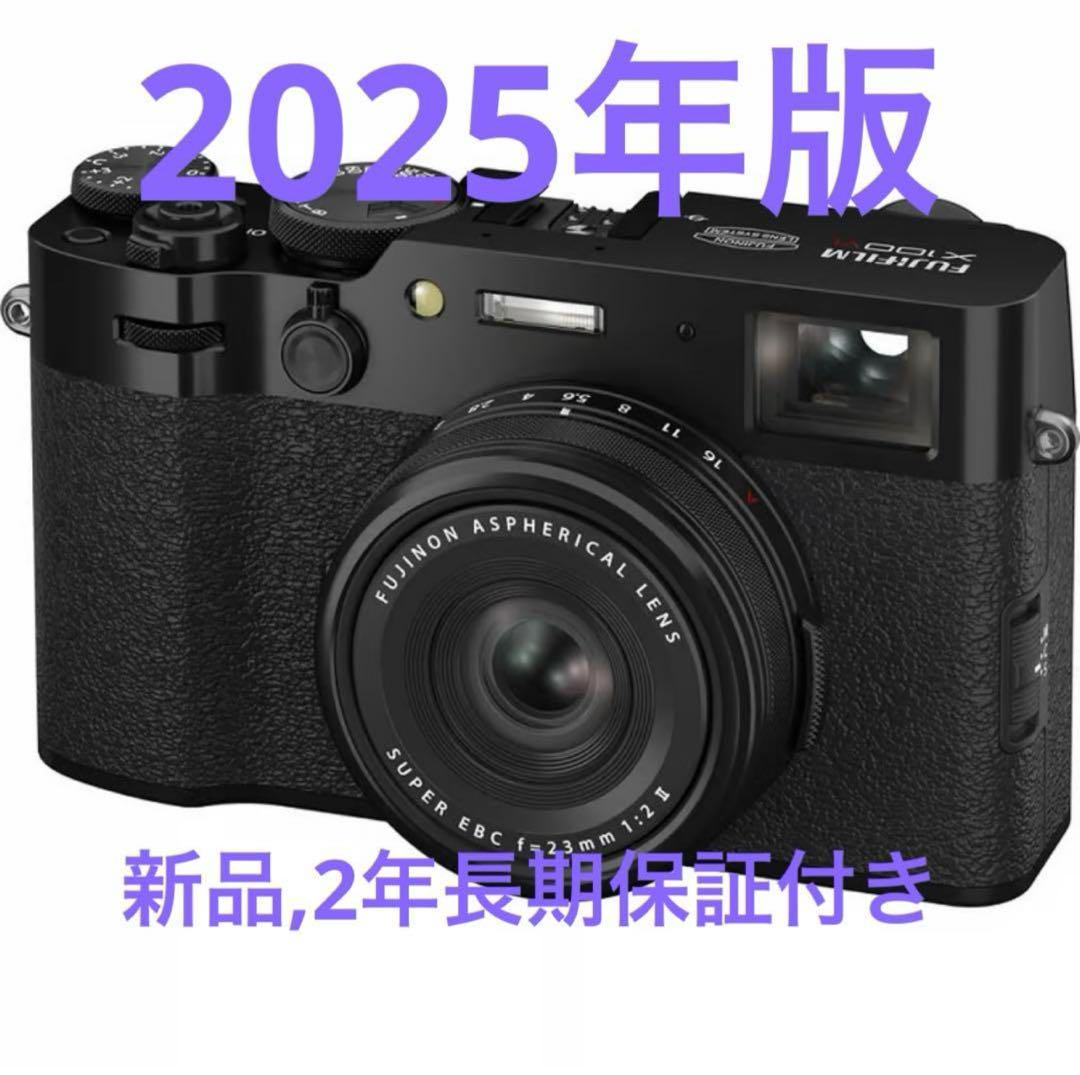 新品未使用 富士フイルム X100VI ブラック　2025年版 FUJIFILM (富士フィルム) X100VI [ブラック] 2025年 日本語