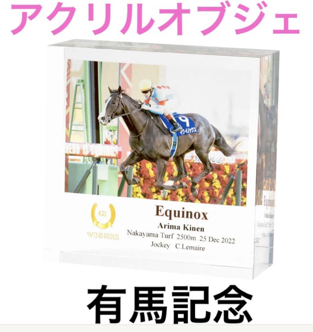 【入手困難】イクイノックス＆ドゥデュース有馬記念優勝記念アクリルオブジェ イクイノックス アクリルオブジェ 有馬記念 JRA 競馬 ウマ娘