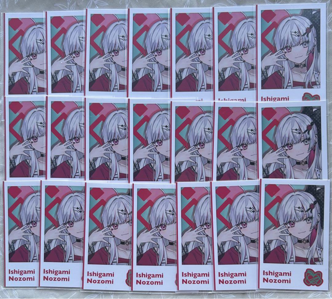 にじさんじ いでぃおす ハーフアニバーサリー チェキ 石神のぞみ