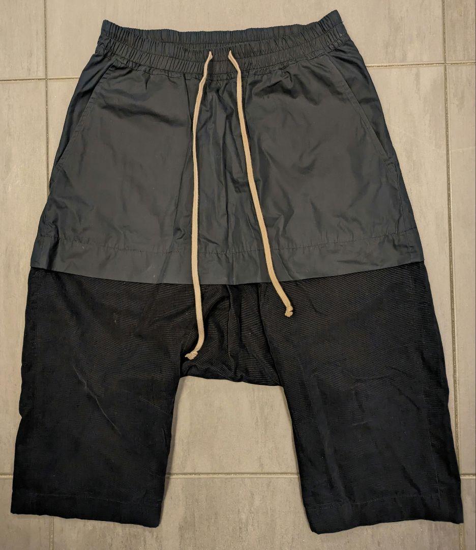 Rick Owens レイヤードサルエルパンツ RU6360 Rick Owens レイヤードサルエルパンツ RU6360（Rick Owens