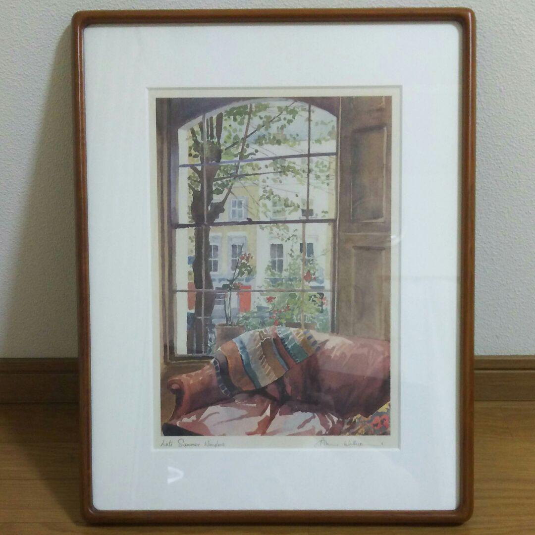 Annie Williams  Late Summer Window  水彩画 Annie Williams Late Summer Window 水彩画（Annie Williams