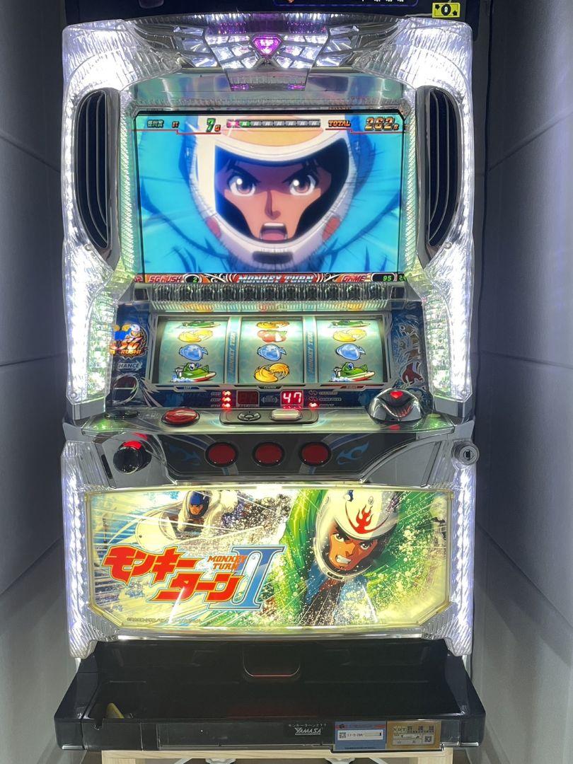【引き取り限定】パチスロ モンキーターン2 実機　コイン不要機付き　不具合有り 楽天市場】パチスロ モンキーターン2の通販