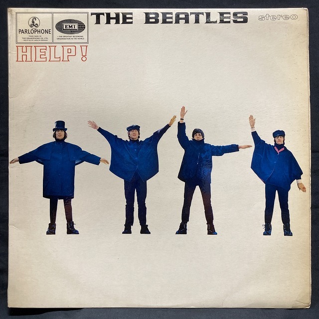 THE BEATLES HELP! UK版STEREO PCS3071 ヘルプ! THE BEATLES○HELP! PARLOPHONE PCS 3071○220119t2-rcd-12-rk