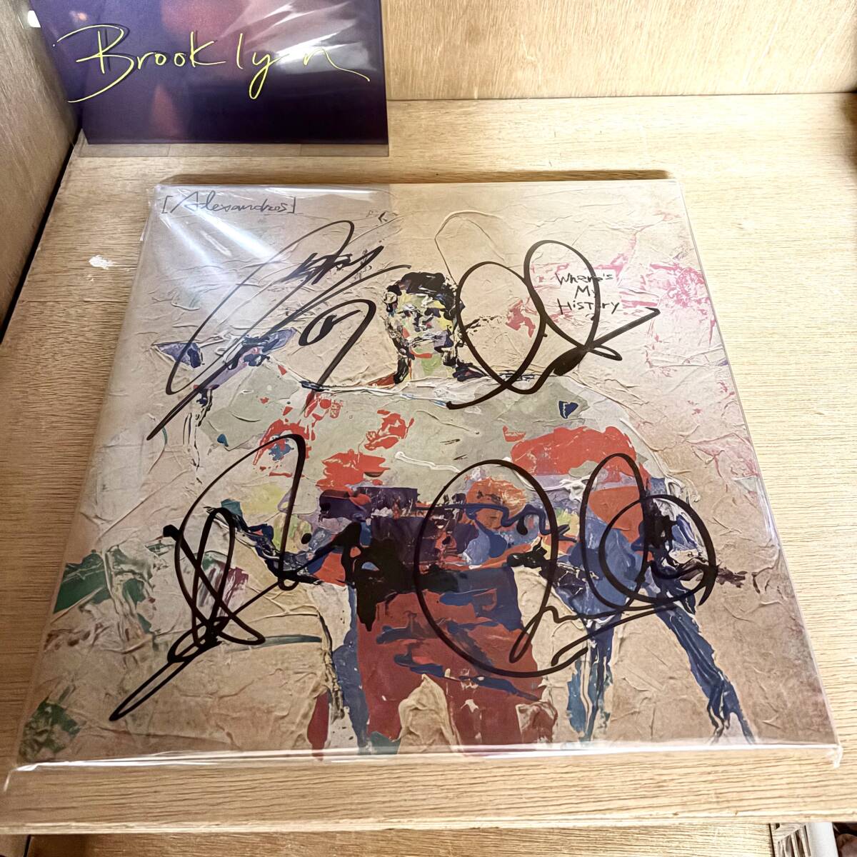 Alexandros]サイン入り『Where's My History?』レコード