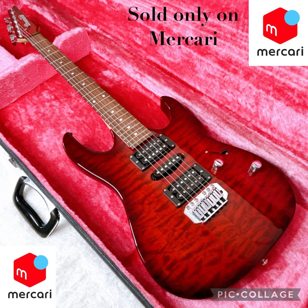 GIO アイバニーズ　キルトトップレッド Ibanez アイバニーズ GIOシリーズ キルトトップレッド エレキ