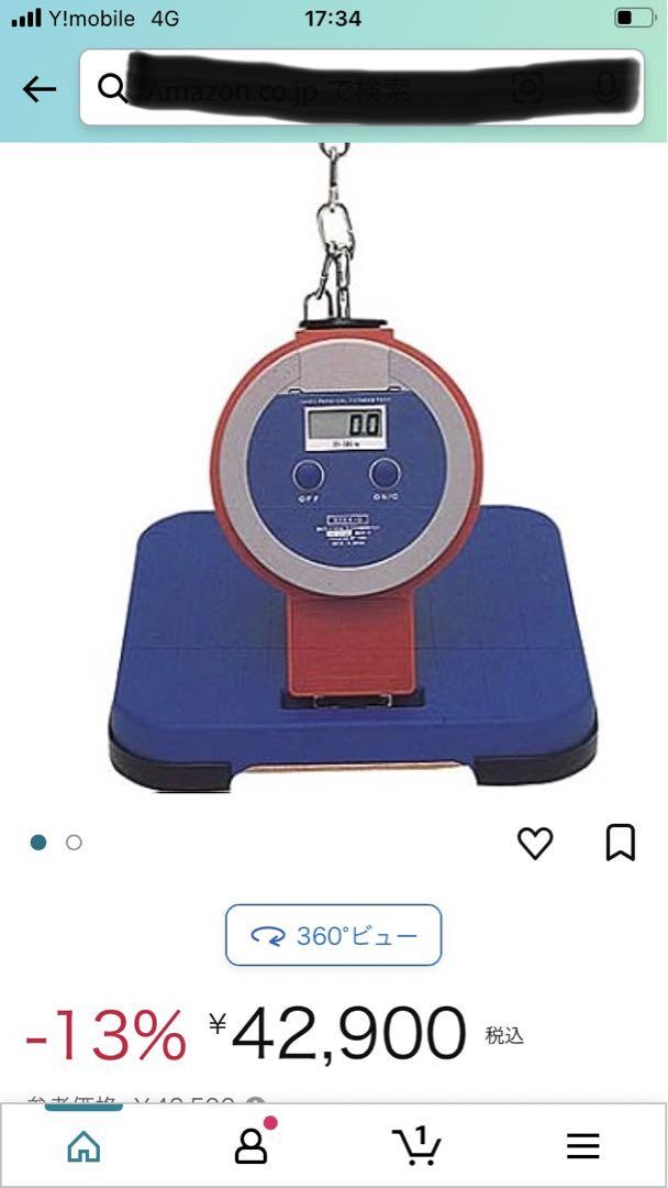 背筋力計　スポーツ用 トレーニング 背筋力計｜測定器｜体育器具、用品｜スポーツ おすすめ人気商品