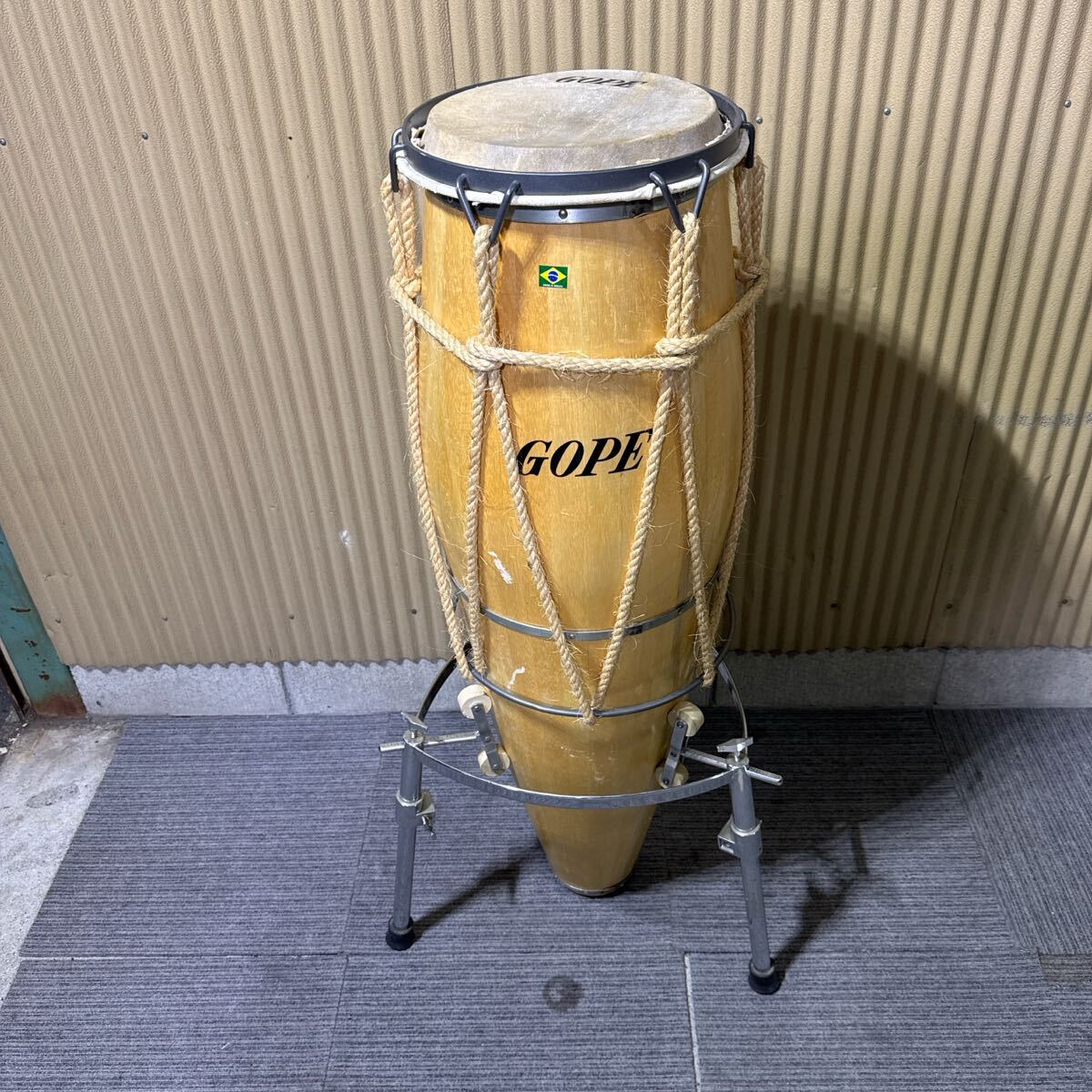 セール 海外 ATABAQUE アタバキ GOPE / ゴピ / 707C ブラジル楽器 コンガ（CO パーカッション・打楽器