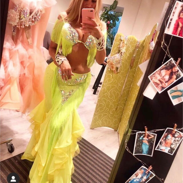 POLINA ベリーダンス 衣装 （ベリーダンス用 オリエンタル衣装