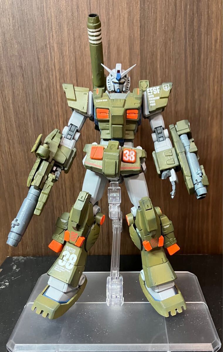 塗装改修　１／144 RX-78-3 フルアーマーガンダム仕様　艶消仕上げ 塗装改修品 RX-78-3 ガンダム G-3 フルアーマー仕様 1／144 RG