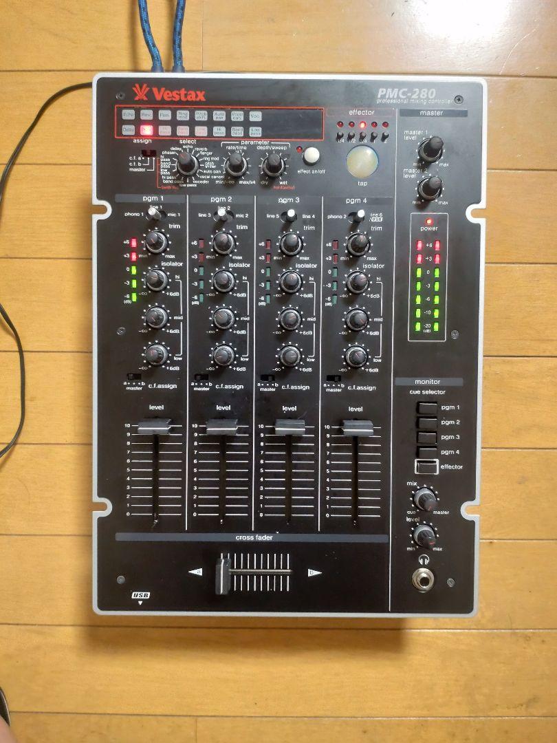 VESTAX PMC-280 動作確認済み 送料込み VESTAX PMC-280 動作確認済み 送料込み (vestax pmc 280のYahoo