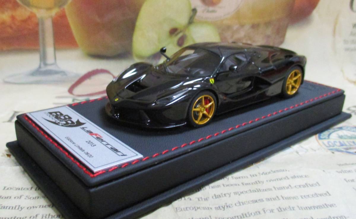 期間限定 数量限定 ☆激レア絶版*世界20台*BBR*1/43*La 2013 Ferrari もたつい BBR