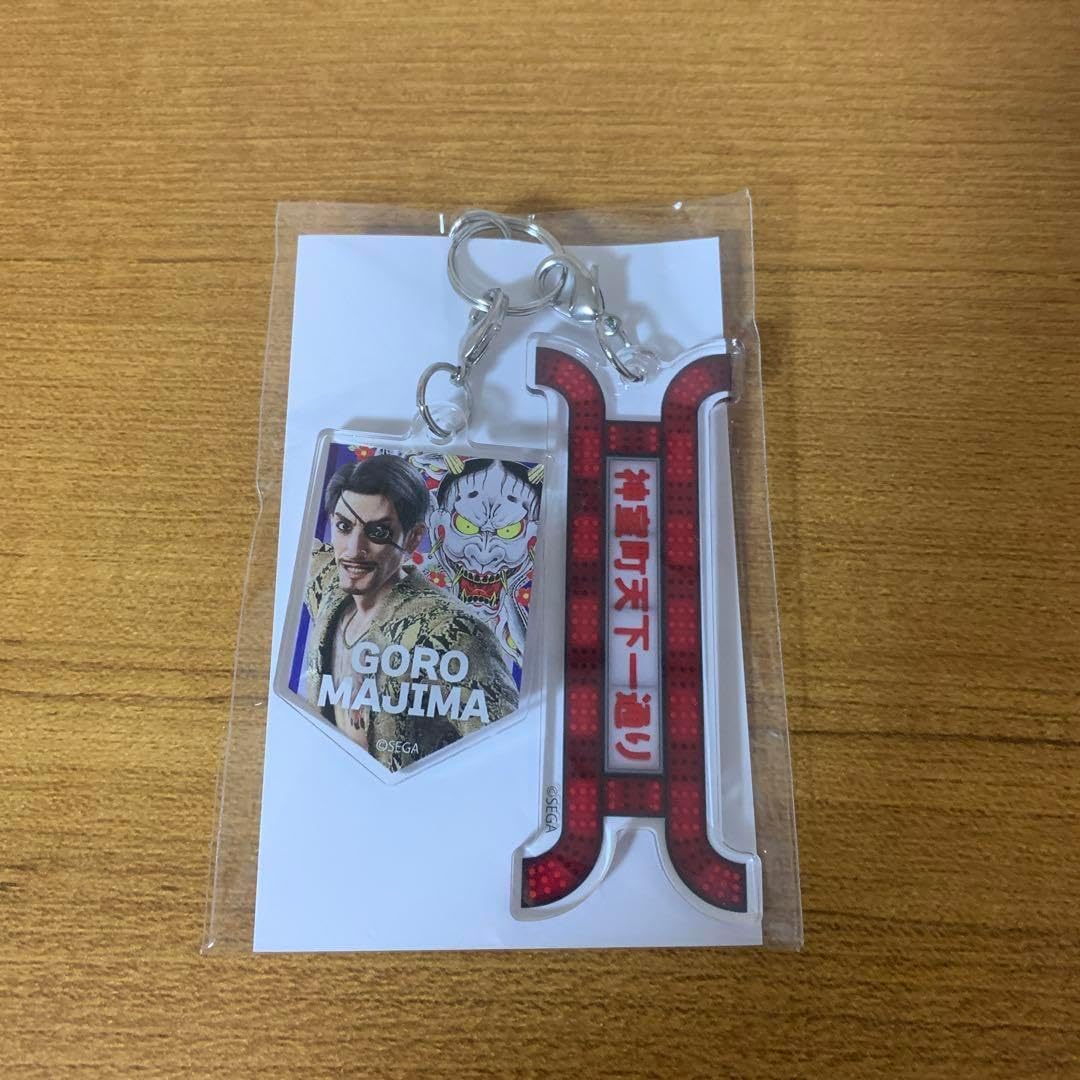 龍が如く　神室町　アクリルキーホルダー　全5種類　コンプリート 龍が如く 神室町 アクリルキーホルダー 全5種類 コンプリート