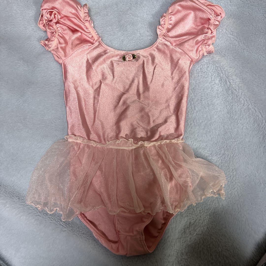 Chacott キッズ レオタード 130K ピンク Chacott KIDS ピンク レオタード S（チャコット バレエ キッズ