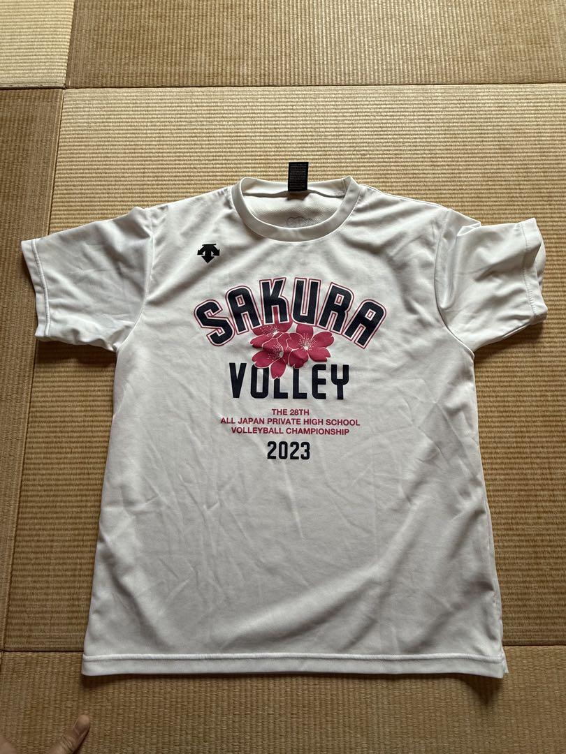 さくらバレー2023 Tシャツ（私学日本一はどこ？「さくらバレー