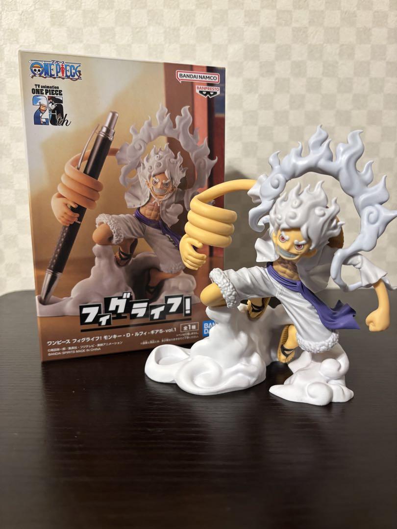 ワンピース ニカ エース ロビン フィグライフ フィギュアセット