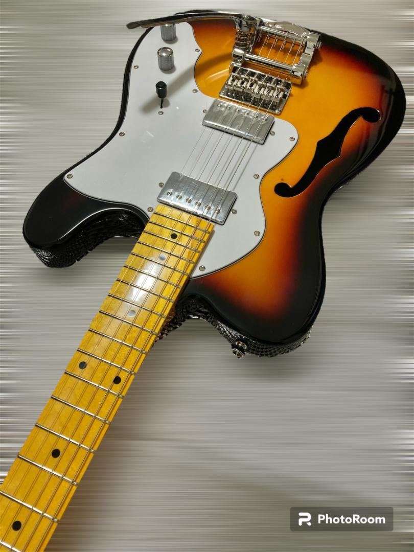 ギター Telecaster Thineline Deluxe Bigsby Fender Deluxe Thinline Telecaster w/ Bigsby | Reverb