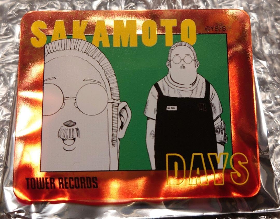 SAKAMOTO DAYS サカモトデイズ タワレコ アクリルバッジ Amazon.co.jp: サカモトデイズSAKAMOTO DAYS アクリルバッジ