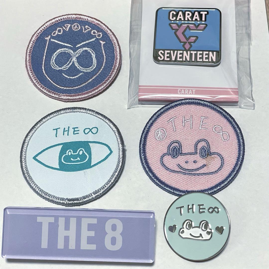 ミンハオ THE8 ワッペン バッジ セット（新品】☆the8☆ ショーケース 