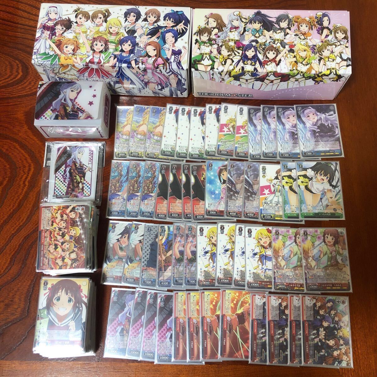 ヴァイスシュヴァルツ アイドルマスター デッキ 8電源パーツなど