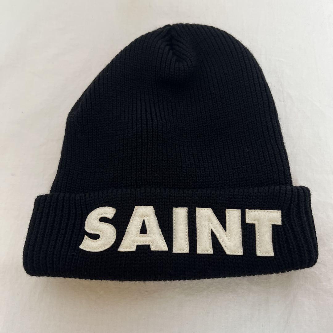 23aw SAINT MICHAEL セントマイケル ニットキャップ SAINT セントマイケル SAINT Mxxxxxx SAINT Knit Cap （Black） 通販