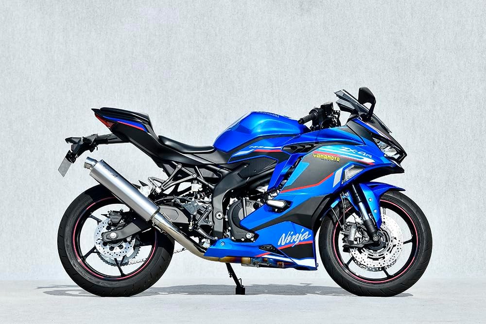 【まさきページ】 ヤマモトレーシング(YAMAMOTO) 23～ ZX-4R SPEC-Aマフラー TI4-2